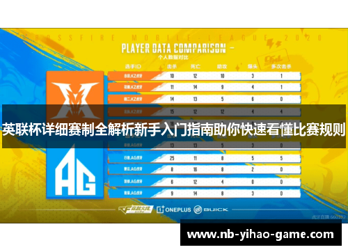 英联杯详细赛制全解析新手入门指南助你快速看懂比赛规则
